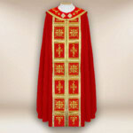 Kapa liturgiczna czerwona