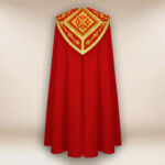 Kapa liturgiczna czerwona