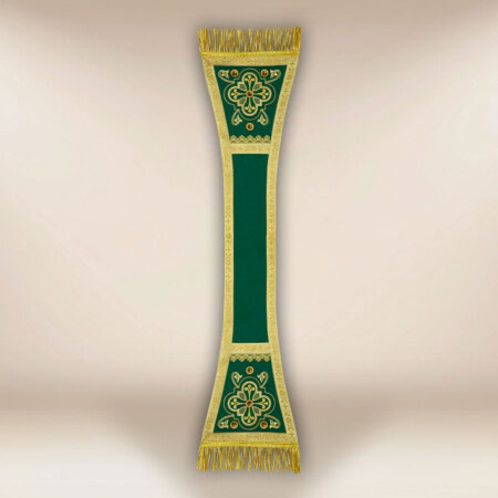 Haftowany manipularz "Brillante-Verde"