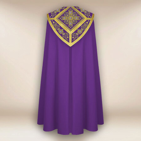 Kapa haftowana „Brillante Viola”