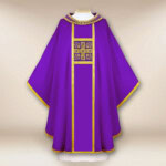 Haftowany ornat liturgiczny