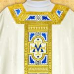 Ornat haftowany "Azzuro"