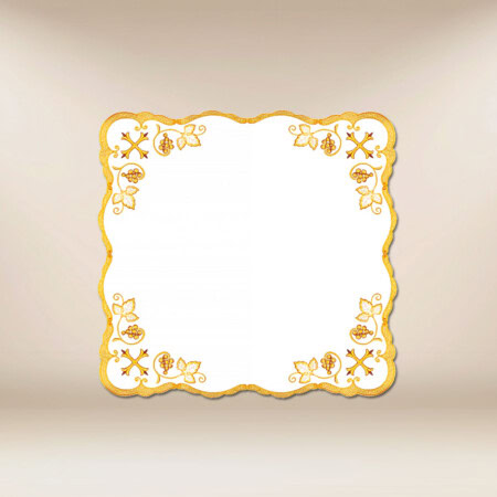 Serwetka haftowana "Złota seria - Krzyżyki" 45x45