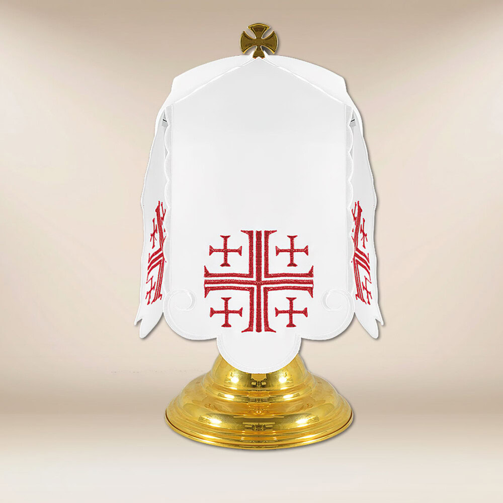 Sukienka na puszkę “Krzyże Jerozolimskie” fioletowe