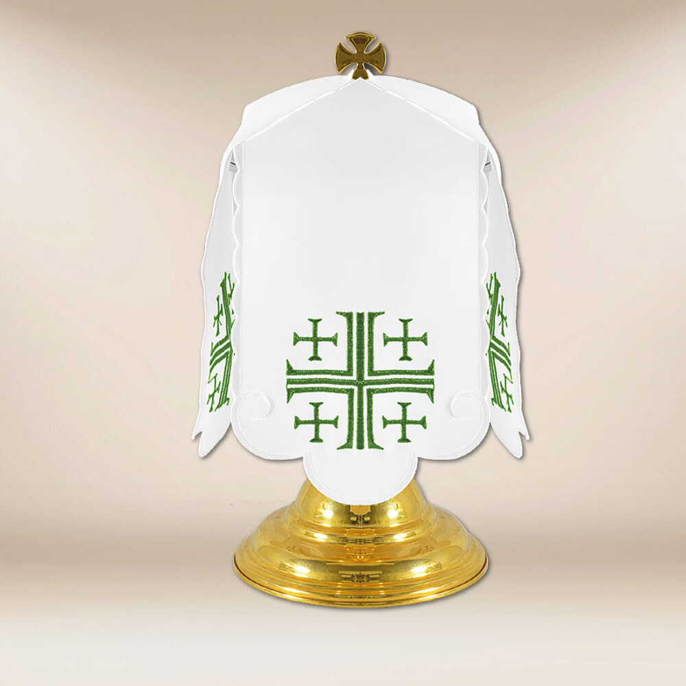 Sukienka na puszkę “Krzyże Jerozolimskie” fioletowe