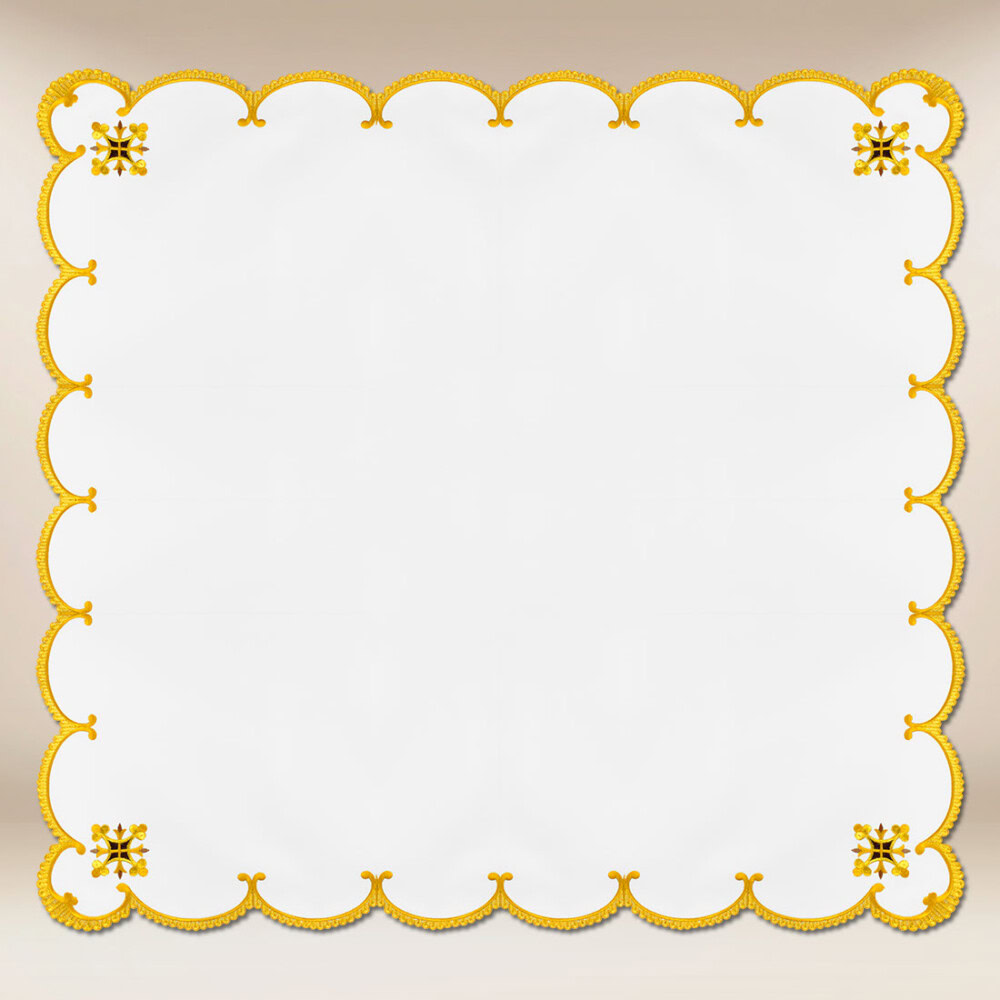 Serwetka haftowana “Agnus Dei” 110×110