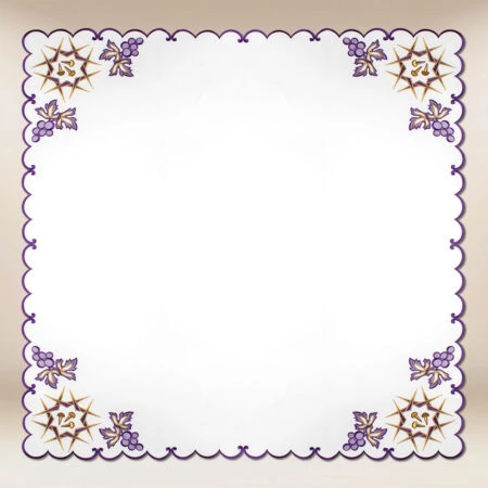 Serwetka haftowana „Pasja” 110x110