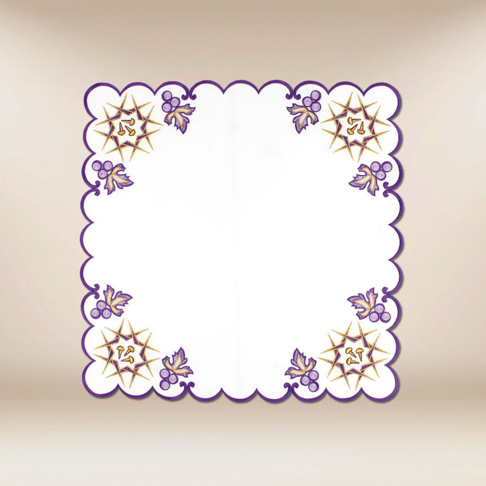 Serwetka haftowana „Pasja” 110×110