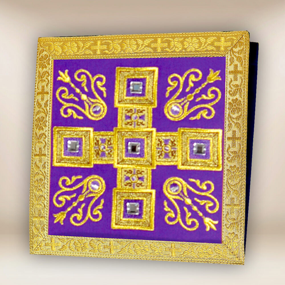 Bursa haftowana "Brillante Viola"