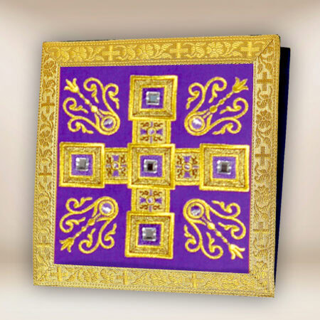 Bursa haftowana "Brillante Viola"