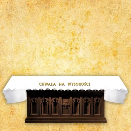 Obrus Foto Wycinany Laserowo "Chwała Na Wysokości"