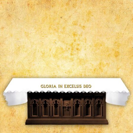 Obrus Foto Wycinany Laserowo "Gloria In Excelsis Deo"