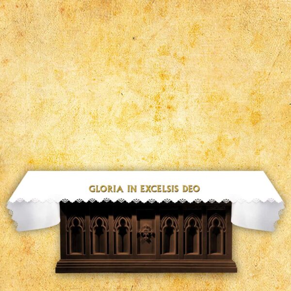 Obrus Foto Wycinany Laserowo "Gloria In Excelsis Deo"
