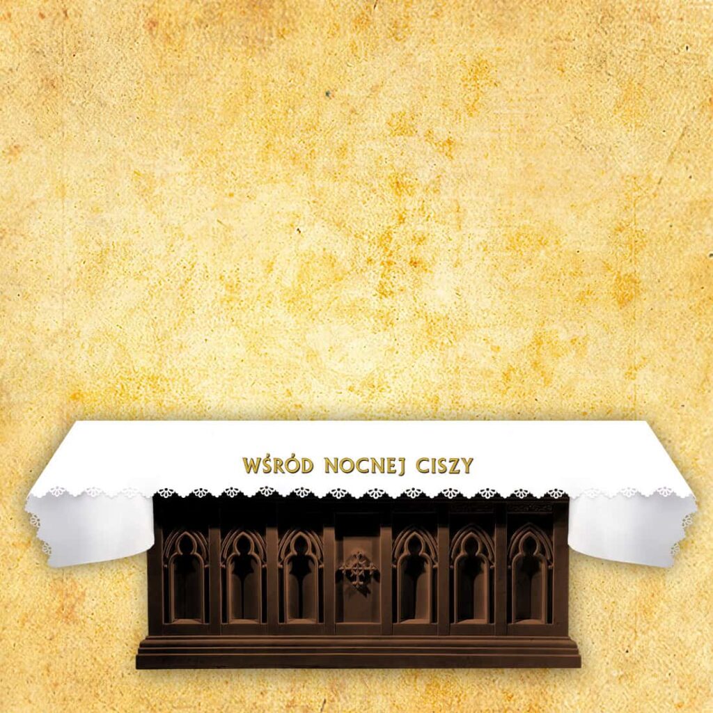 Obrus Foto Wycinany Laserowo "Wśród Nocnej Ciszy"