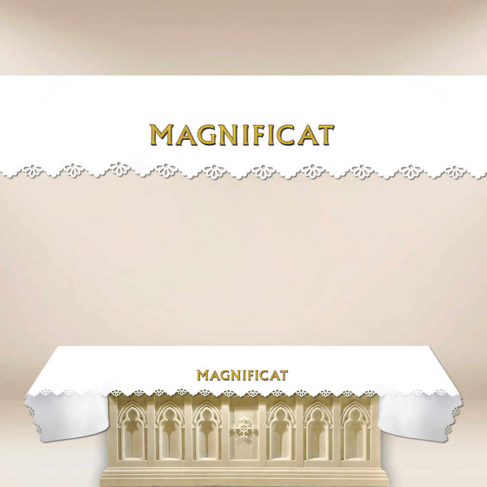 Obrus foto wycinany laserowo "Magnificat"