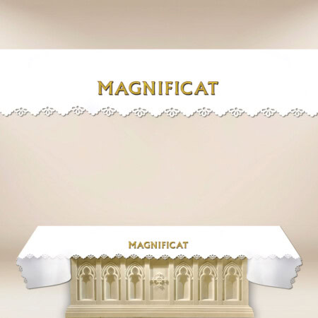 Obrus foto wycinany laserowo "Magnificat"