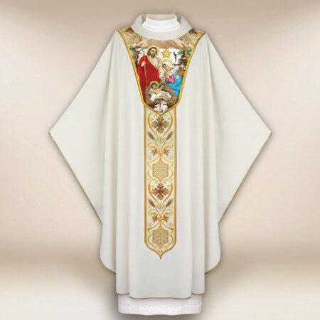 Ornat haftowany na Boże Narodzenie