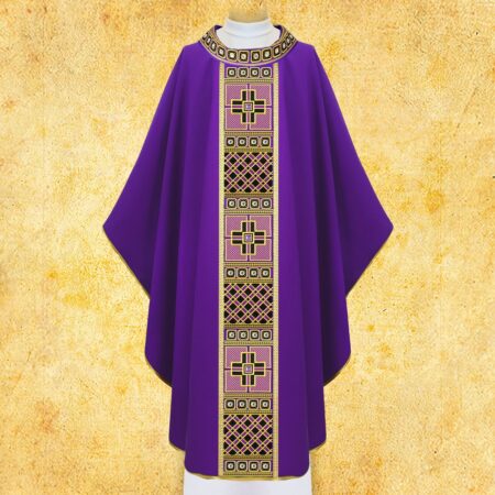 Ornat Haftowany "Maryjny"