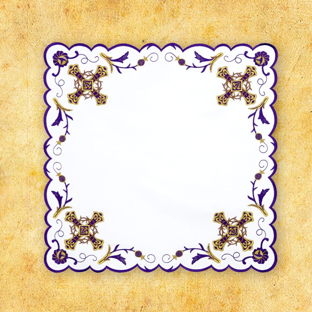 Serwetka Haftowana "Korona Cierniowa" 45X45