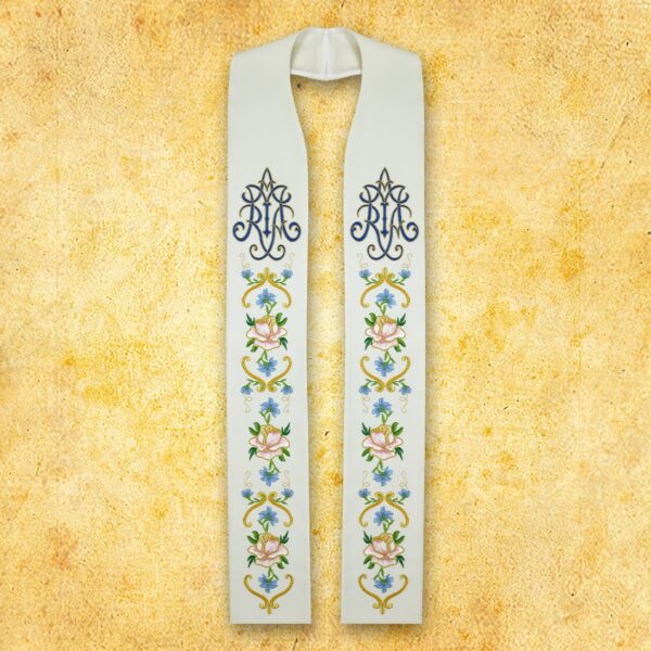 Ornat Haftowany "Maryjny"