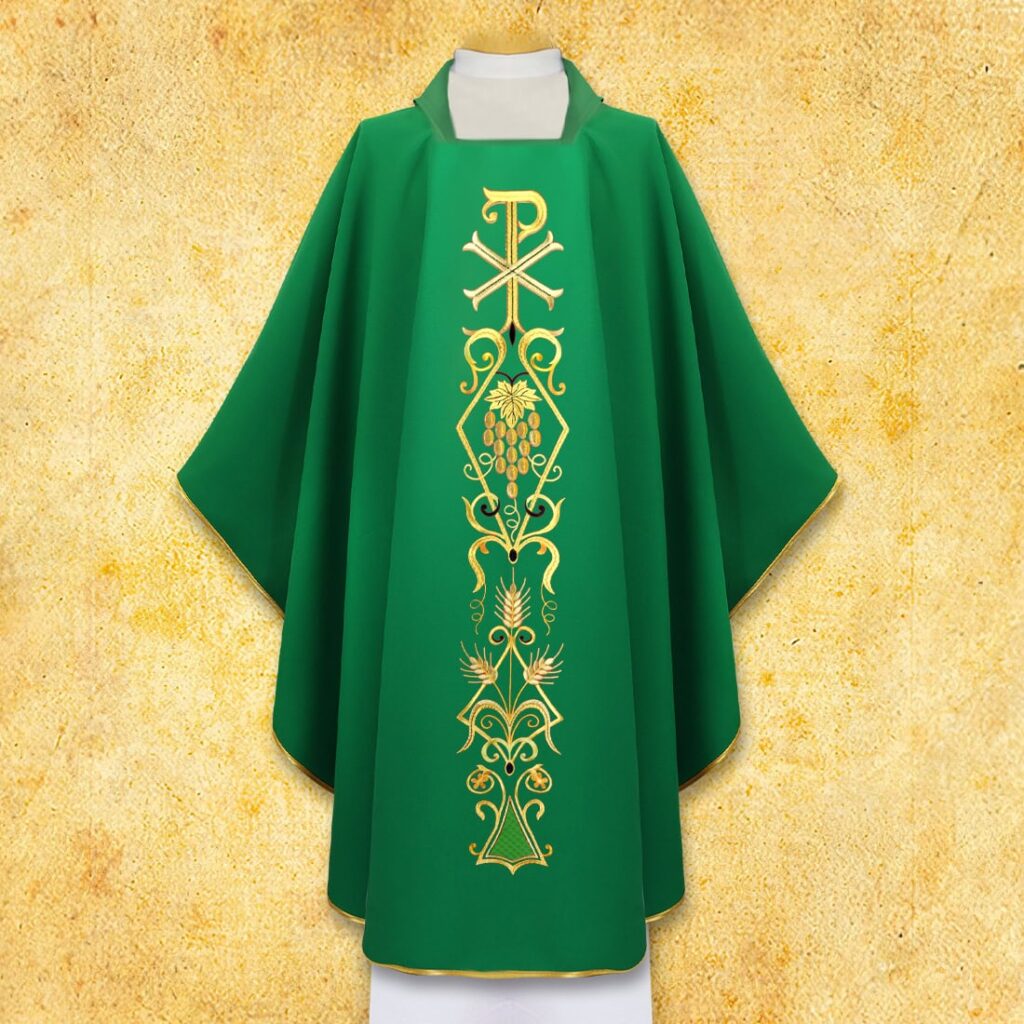 Ornat liturgiczny PX zielony Ornat liturgiczny PX zielony