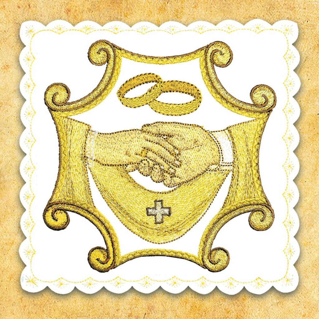 Ornat Haftowany "Maryjny" Ornat Haftowany "Maryjny"