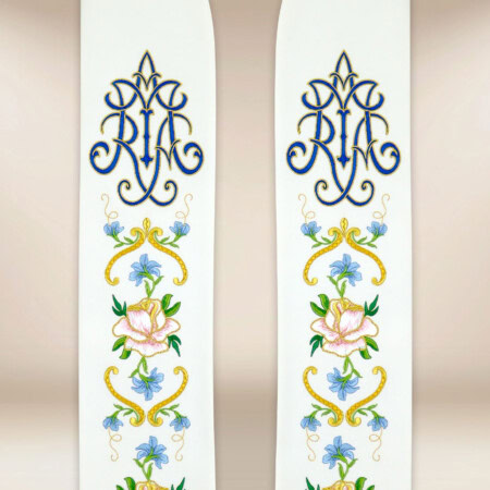 Stuła haftowana “Maryjna”