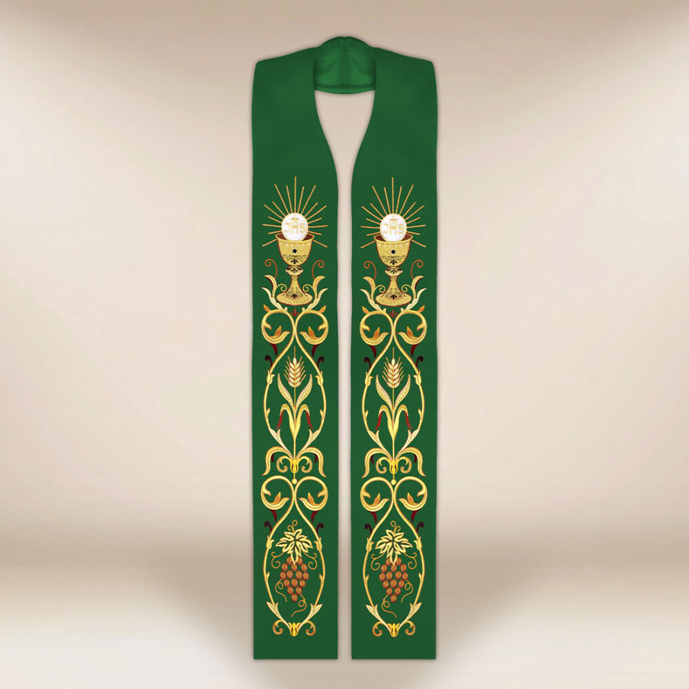 Stuła haftowana “Kielich”