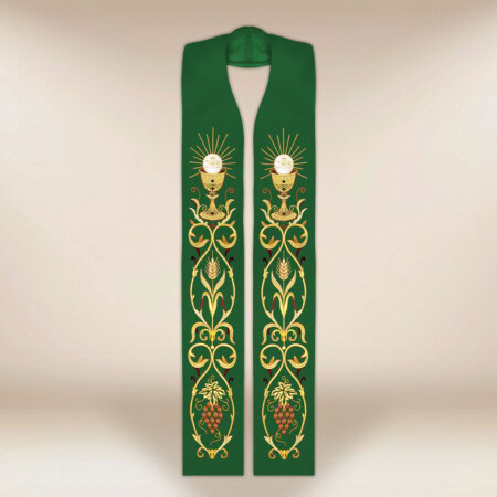 Stuła haftowana "Kielich"