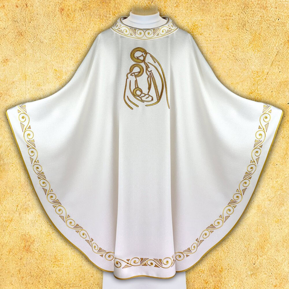 Ornat haftowany na Boże Narodzenie