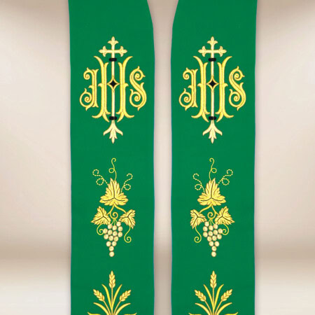 Stuła haftowana “IHS”