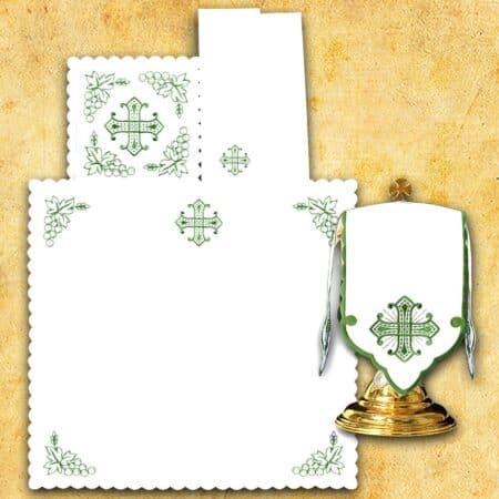 Komplet "Calvario" Zielony