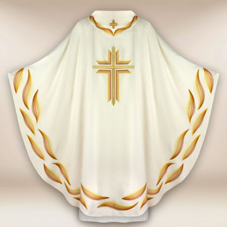 Ornat haftowany “Ombre Colorate” zielony