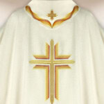 Ornat haftowany “Ombre Colorate” zielony