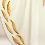 Ornat haftowany “Ombre Colorate” zielony