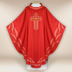 Ornat haftowany “Ombre Colorate” zielony