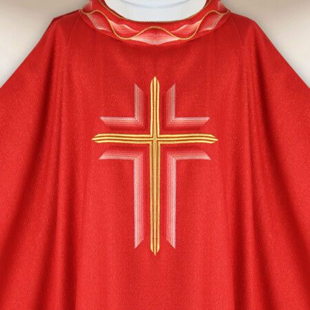 Ornat haftowany “Ombre Colorate” zielony