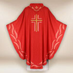 Ornat haftowany “Ombre Colorate” zielony