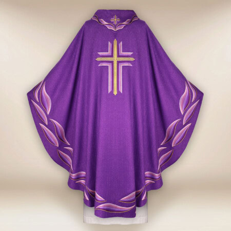 Ornat haftowany “Ombre Colorate” zielony