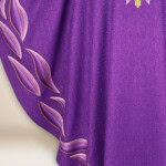 Ornat haftowany “Ombre Colorate” zielony