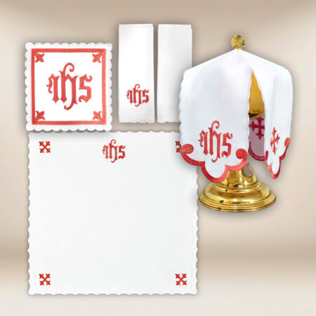 Komplet "Katedralny" Czerwony