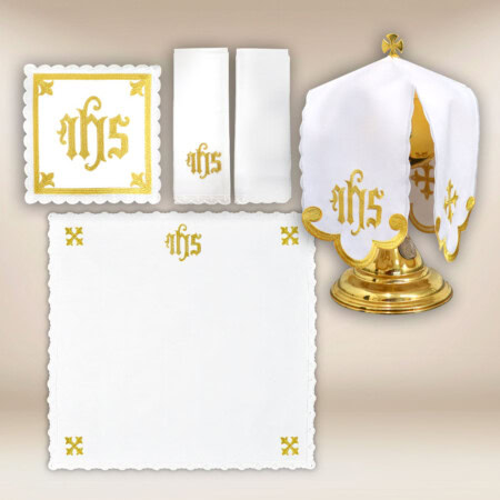 Komplet "Katedralny" złoty