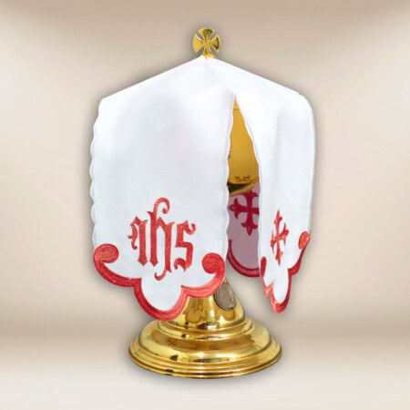 Sukienka na puszkę "Katedralny" czerwona