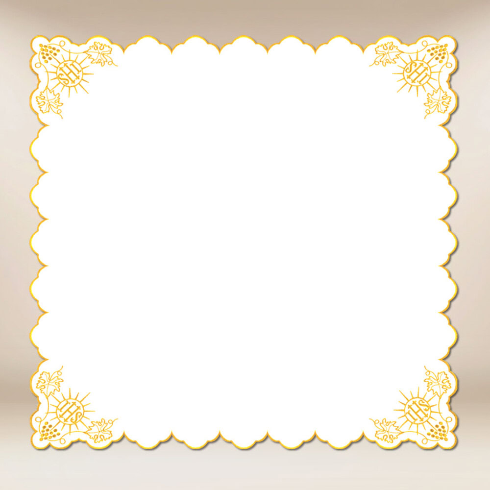 Serwetka haftowana “Cristiano” fioletowa 32×32