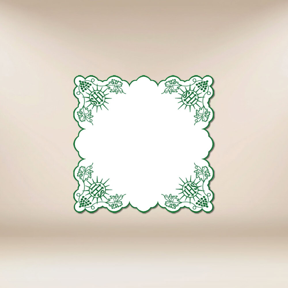 Serwetka haftowana “Cristiano” fioletowa 32×32