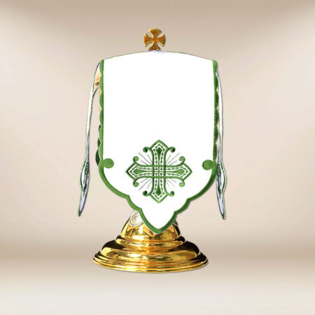 Sukienka na puszkę "Calvario" zielona