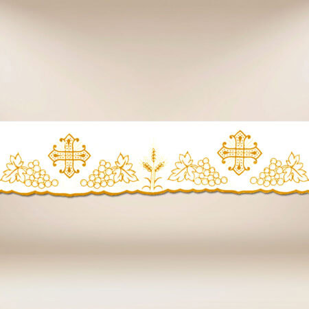 Koronka haftowana "Calvario" złota