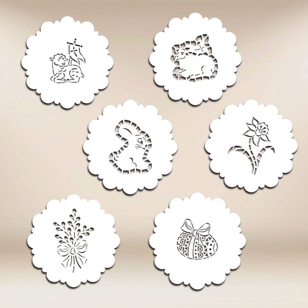 Komplet serwetek Wielkanocnych 6 szt.