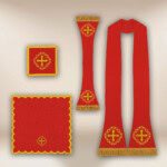 Ornat haftowany rzymski „Pastorales”