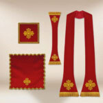 Ornat haftowany rzymski „Pastorales”